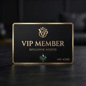 LevonyaNXT VIP Membership card showing 1 Year access to exclusive member pricing and perks